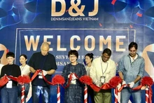 Cérémonie d'ouverture du salon Denimsandjeans Vietnam. Photo : VNA.