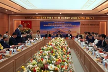 Échange théorique entre le Parti communiste du Vietnam et le Parti communiste japonais. Photo: VNA