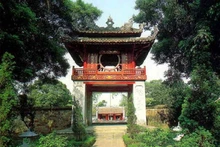 Le Temple de la Littérature (Quôc Tu Giam) à Hanoi. Photo : VOV.