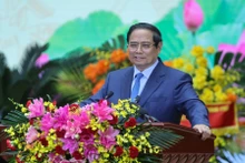 Le Premier ministre Pham Minh Chinh lors de l'événement. Photo: VGP