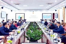 Lors du séminaire. Photo : baoquocte.