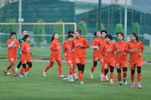 L'équipe nationale féminine de football du Vietnam. Photo : VNA.