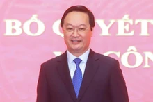 Nguyen Duc Trung, nouveau président du Comité populaire de Hanoï. Photo : VNA.