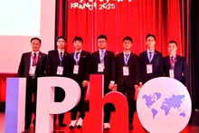 La délégation vietnamienne participe à la 55e édition des Olympiades Internationales de Physique (IPhO). Photo : MOET.