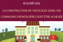 La construction de 100 écoles dans 100 communes frontalières doit être achevée avant le 30 août