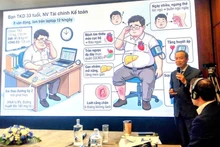 Le prof. associé-Dr Trân Quang Nam, chef du service d’endocrinologie du Centre médical universitaire de Hô Chi Minh-Ville. Photo : S.X.