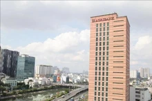 Le centre du 1er arrondissement de Hô Chi Minh-Ville abrite de nombreuses institutions financières nationales et internationales. Photo : VNA.