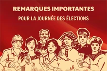 [Infographie] Remarques importantes pour la journée des élections