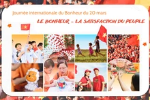 Journée internationale du bonheur du 20 mars : le bonheur-la satisfaction du peuple