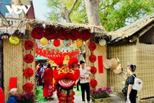 Le village artisanal « gio cha » Uoc Le célèbre sa fête du début du printemps