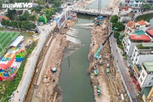 Le projet de réhabilitation du cours inférieur de la rivière Kim Nguu à Hanoi entre dans sa phase finale