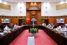 Lors de la réunion. Photo : VGP.