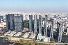 Le complexe d'appartements de luxe Grand Marina bénéficie d'un emplacement privilégié en plein cœur d'Hô Chi Minh-Ville. Photo : VNA.