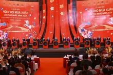 La dcérémonie d'ouverture de la premier Foire du Printemps 2026. Photo : VNA