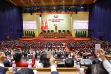 Au XIVᵉ Congrès natuional du Parti, la culture est considérée comme un système de régulation du développement durable. Photo : VNA.