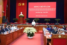 Le secrétaire général Tô Lâm prononce un discours et adresse ses vœux du Nouvel An au Comité du Parti, aux autorités et à la population de la province de Dak Lak à l’occasion du Têt traditionnel du Cheval 2026.