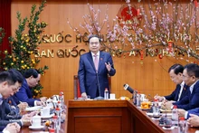 Le président de l'Assemblée nationale Trân Thanh Mân. Photo : VNA.