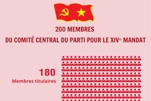 [Infographie] 200 membres du Comité central du PCV pour le XIVᵉ mandat