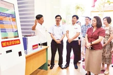 Établissement de la Compagnie charbonnière de Cua Ong. Photo : VNA.