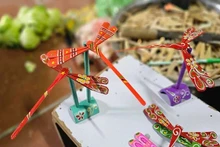 À Thach Xa, les libellules en bambou font vivre un métier traditionnel. Photo : thesaigontimes.