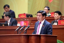 Nguyen Chi Tai, secrétaire adjoint du Comité municipal du Parti et président du Comité du Front de la Patrie du Vietnam de Huê. Photo : VNA.
