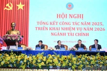 Le Premier ministre Pham Minh Chinh à la conférence-bilan du secteur des finances pour 2025 et le déploiement des missions en 2026.