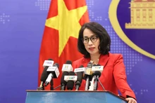 La porte-parole du ministère vietnamien des Affaires étrangères, Pham Thu Hang. Photo : VNA.