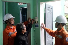 La compagnie d'électricité Kon Tum accompagne la campagne de Quang Trung en apportant son soutien aux habitants. Photo : VNA.