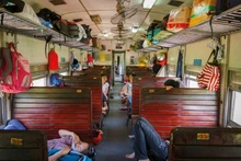 Un wagon du train Nord-Sud. Photo : Alamy.