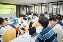 Ouverture de la 9e École vietnamienne sur les neutrinos. Photo: NDEL