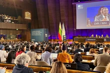 Panorama de la 47e session du Comité du patrimoine mondial de l’UNESCO. Photo : VNA.