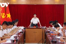 Le colonel Do Hong Duyen, commissaire politique adjoint de la Région, a présidé la conférence.