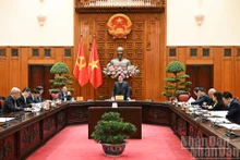 Vue d’ensemble de la réunion.