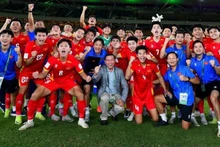 Football - U23 Asie 2026 : le Vietnam de retour en demi-finales, huit ans après Changzhou. Photo : AFC/VNA/CVN.