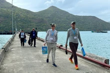 Con Dao accueille le premier navire de croisière international de l’année 2026