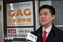 Nguyen Duy Anh, président d’honneur de l’Association des Vietnamiens dans la préfecture de Fukuoka au Japon et secrétaire général du Réseau mondial pour l'enseignement du vietnamien et de la culture vietnamienne. Photo : VNA.