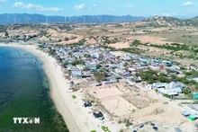 Le projet de centrale nucléaire de Ninh Thuan 1 devrait être construit dans le hameau de Vinh Truong, commune de Phuoc Dinh, province de Khanh Hoa. Photo : VNA.