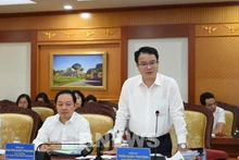Le vice-ministre des Finances, Trân Quôc Phuong. Photo : VNA.