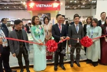 Inauguration du pavillon de Hô Chi Minh-Ville à l’ITB Asia 2025. Photo : VNA.