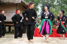 La danse Tac Xinh des San Chay sera présentée lors du festival. Photo : thainguyen.gov.vn