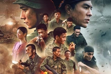 Affiche du film “Pluie rouge”. Photo : Studio de cinéma de l’Armée populaire.