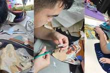Les «artisans» silencieux de Vụn Art. Photo : Vụn Art.