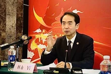 L'ambassadeur de Chine au Vietnam, He Wei. Photo : VNA.