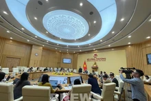 Conférence cruciale pour lancer la Stratégie de développement des services logistiques du Vietnam pour la période 2025-2035, avec une vision à l'horizon 2050. Photo : VNA.