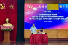 Conférence de presse sur le 5ᵉ Forum national “Culture et Entreprise". Photo : VGP.