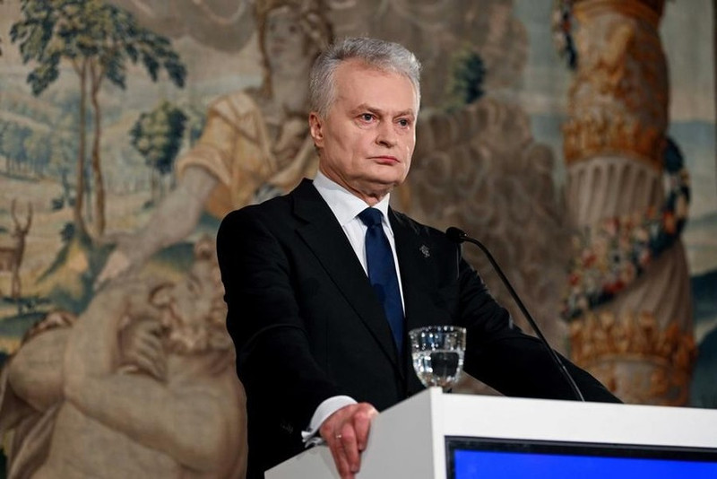 Le président lituanien Gitanas Nauseda. Photo : Xinhua.