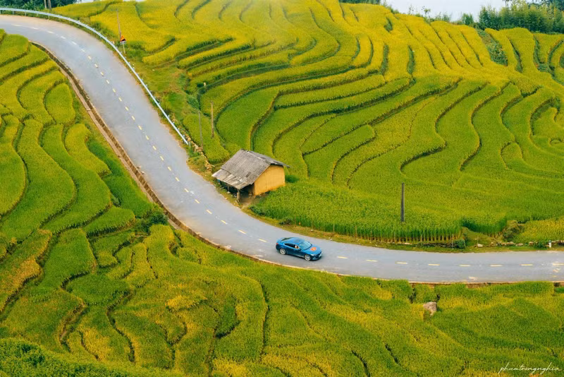Contrairement à l’animation de Sapa, Y Ty présente un rythme plus calme et contemplatif. Le chemin sinueux qui mène à cette enclave montagneuse vous transporte dans un autre monde, loin des sentiers battus et des bruits de la ville. Photo : Pham Trong Nghia/laodong.vn
