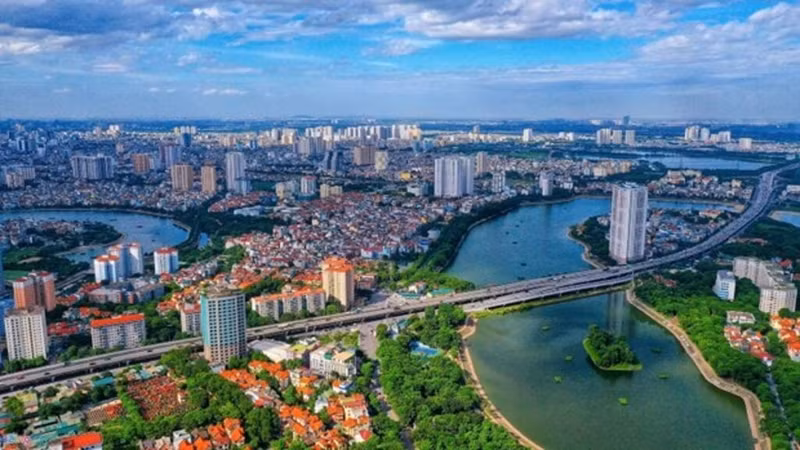Un coin de Hanoï. Photo : VNA.