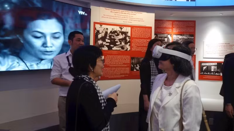 Des espaces interactifs intégrant la technologie numérique sont en cours d'aménagement dans de nombreux musées de Hô Chi Minh-Ville. Photo : nhandan.vn 