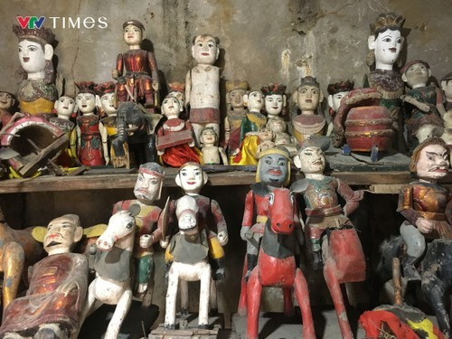 Le village de Rach préserve près de 1 000 marionnettes ancestrales. Photo : VTV Times. 